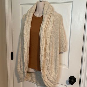 Gap Knit Open Cardigan